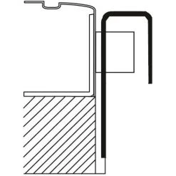Gâche Mécanique En J Marron VACHETTE - Gauche - 14775000
