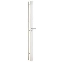 Serrure 4 Points Exclusive 41 VACHETTE 2500mm Blanc - Sans Cylindre - Gauche - 14783000