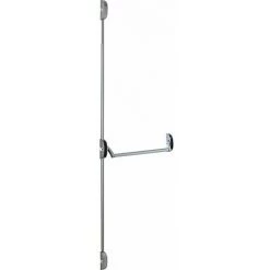 Serrure Antipanique Push Bar 3 Points Latéraux VACHETTE 1000 Mm Réversible Avec Gache - Noir - 18359000