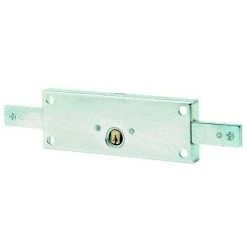 VACHETTE Serrure De Rideau Métallique Horizontal à Cylindre Rond Ø 25 Mm Avec 4 Clés TR-VAC423+ - TR-VAC423+