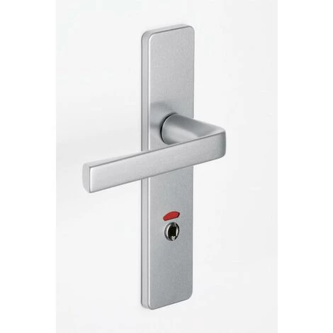 VACHETTE Ensemble KAZA - Plaque 190x42 Mm - Entraxe De Fixation 165mm - Argent - 1364/6329 CONDAMNATION 1 VACHETTE Ensemble KAZA - Plaque 190x42 Mm - Entraxe De Fixation 165mm - Argent - 1364/6329 CONDAMNATION