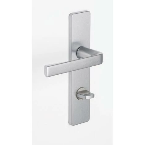 VACHETTE Ensemble KAZA - Plaque 190x42 Mm - Entraxe De Fixation 165mm - Argent - 1364/6329 CONDAMNATION 2 VACHETTE Ensemble KAZA - Plaque 190x42 Mm - Entraxe De Fixation 165mm - Argent - 1364/6329 CONDAMNATION â Image 2