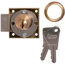 Serrure à Cylindre Rond Type 5064 S'entrouvrant - Gauche - Vachette