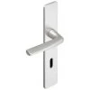 VACHETTE Ensemble De Porte Riviera BEZAULT Entraxe 195 Mm Argent - Clé I - 0072775 - Argent