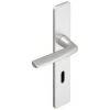 VACHETTE Ensemble De Porte Riviera BEZAULT Entraxe 195 Mm Argent - Clé L - 0072744