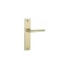 VACHETTE Ensemble De Porte Riviera 90 BEZAULT Entraxe 195 Mm Champagne - Bec De Cane - 0072805